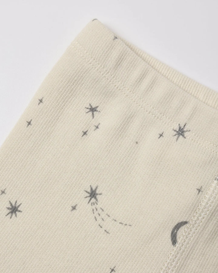 Quincy Mae Ribbed Tee + Legging Set - Celestial