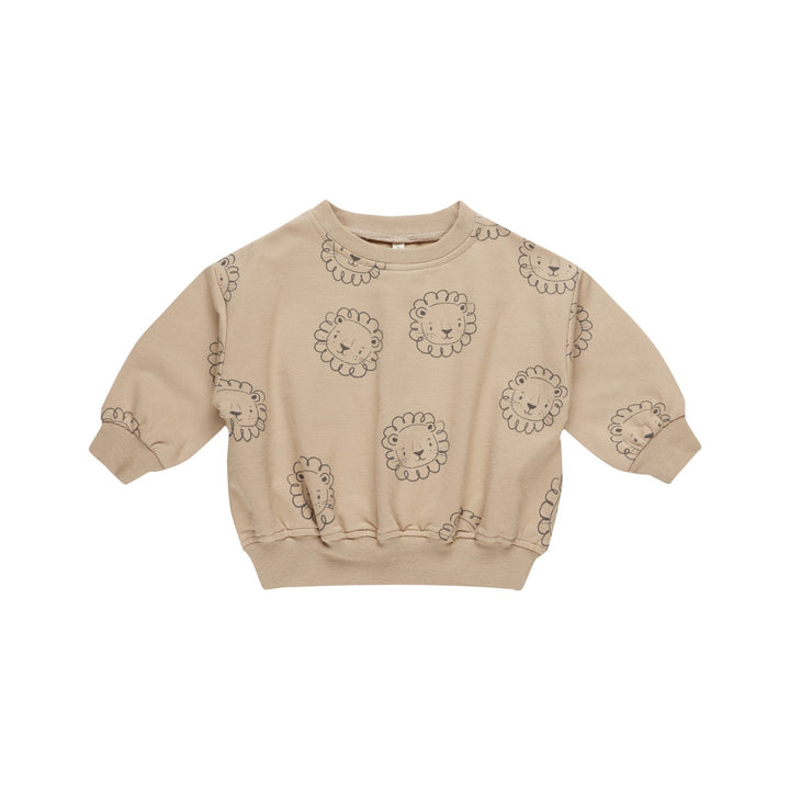 Quincy Mae - Relaxed Fleece Sweatshirt - Lions