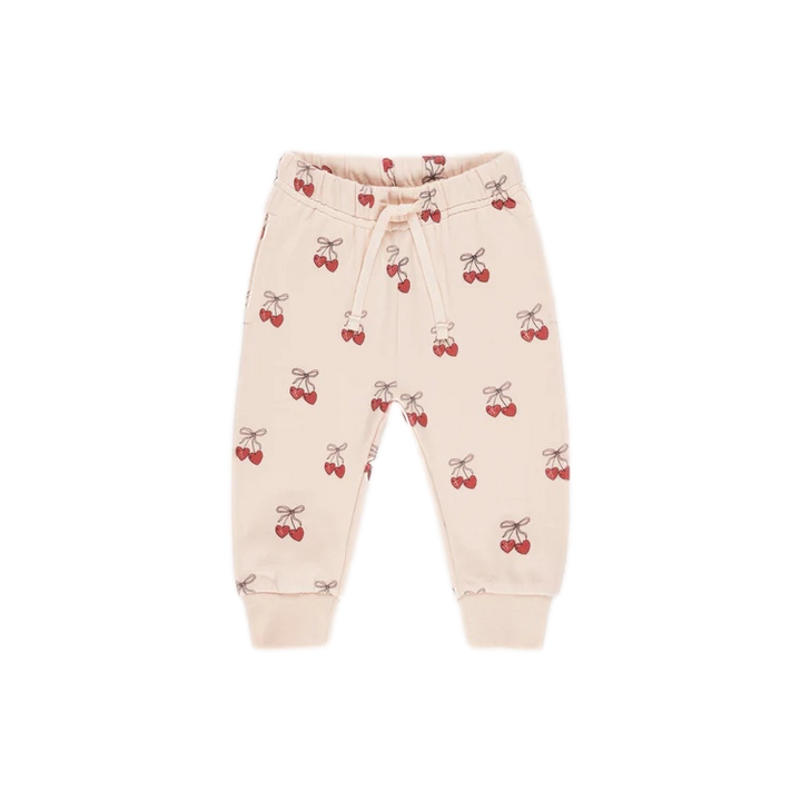 Quincy Mae - Relaxed Fleece Sweatpant - Mon Amour