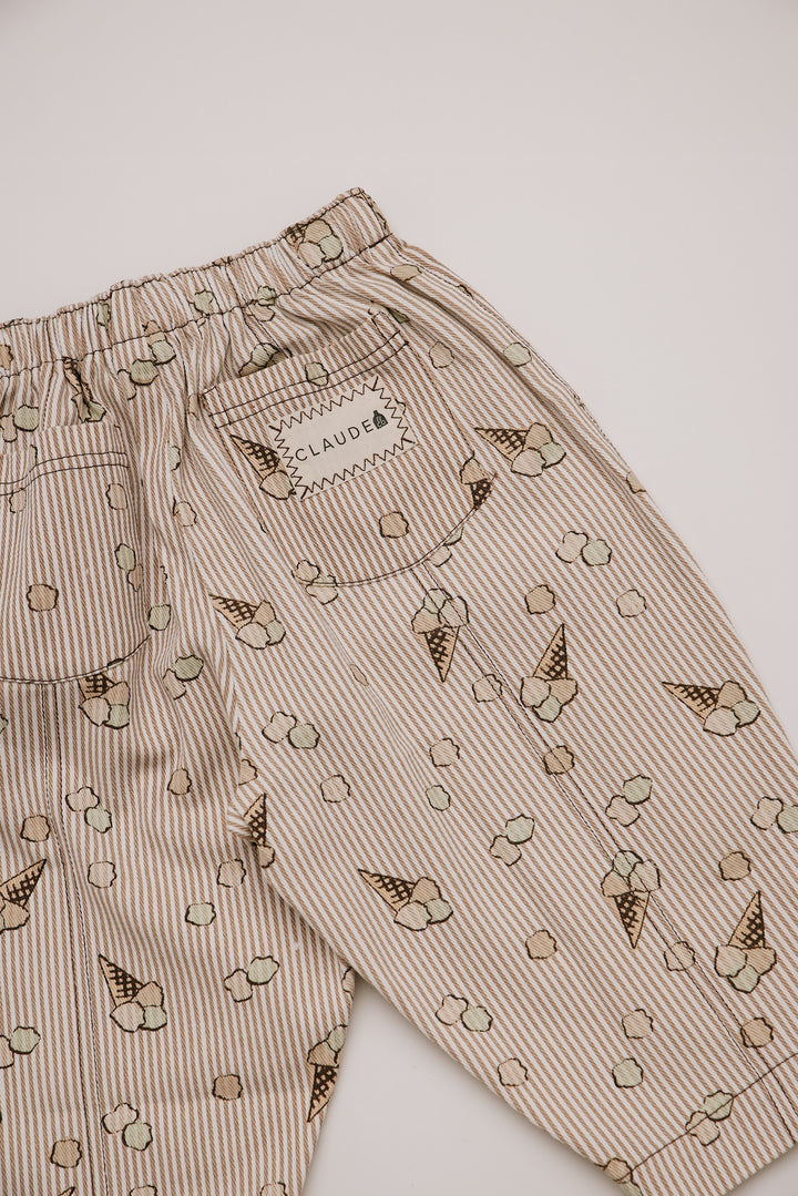 Claude & Co Rex Ice Cream Trouser - Beige