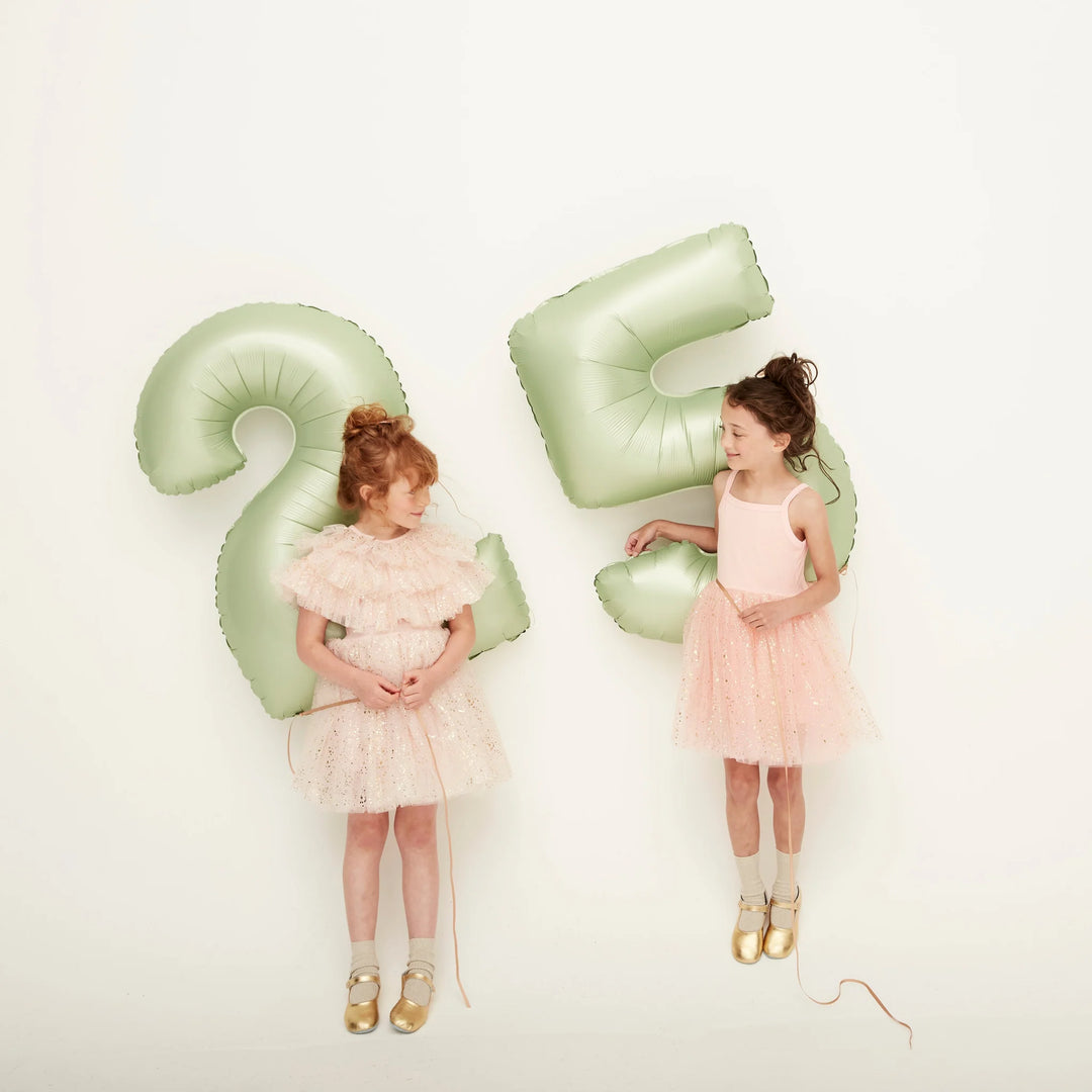 Bob & Blossom Tutu Dress - Coral Sparkle