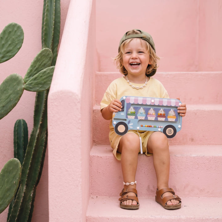 Speedy Monkey Ice Cream Magnetic Maze