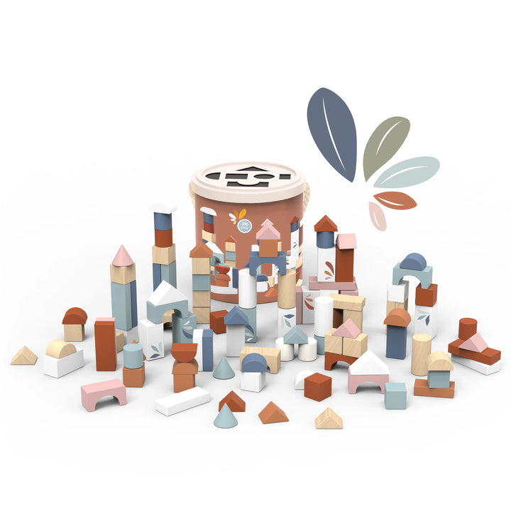 Speedy Monkey Drum with 100 Blocks Shape Sorter