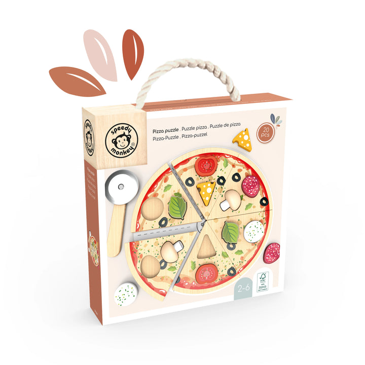 Speedy Monkey Pizza Puzzle