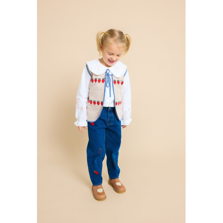 Flöss Sage Jeans - Mid Blue Berry