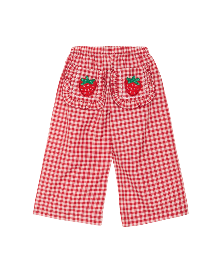 SISSEL EDELBO MINI Saxo Mini Pants - Red Checks
