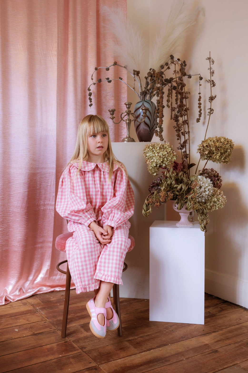 Elma Thea Blouse - Posy Check