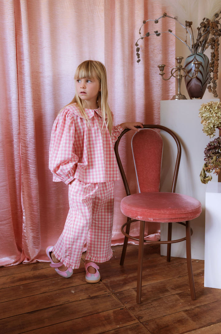 Elma Thea Blouse - Posy Check