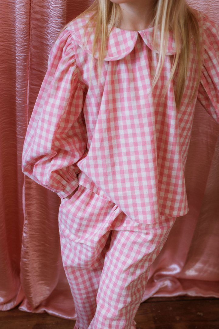 Elma Thea Blouse - Posy Check