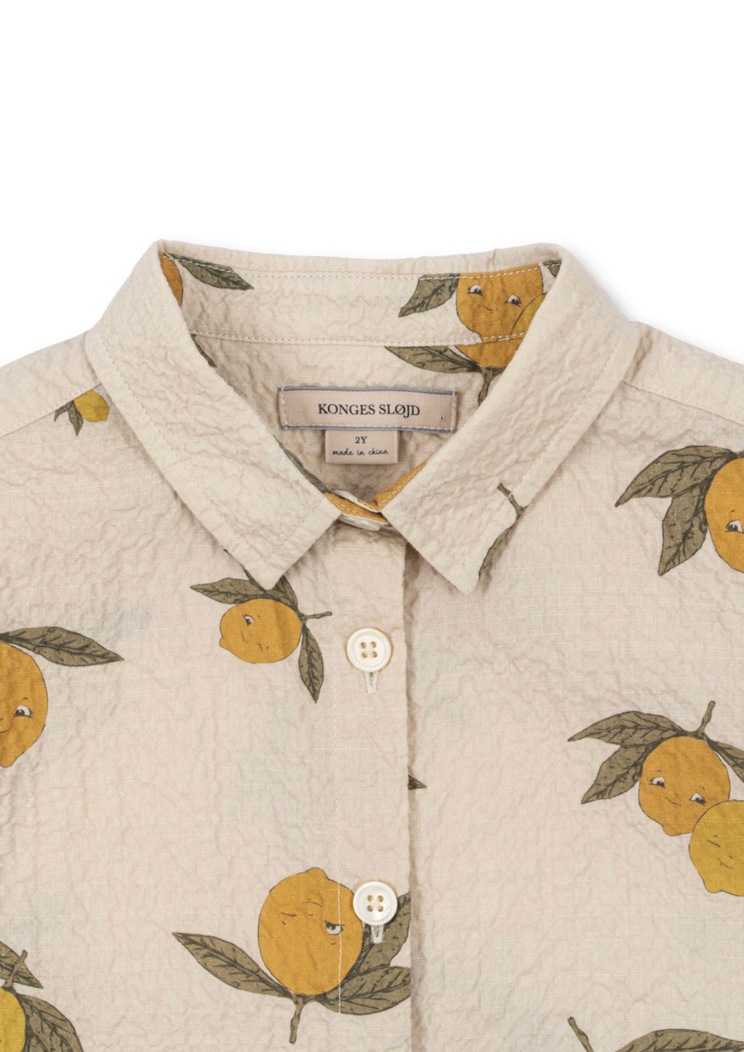 Konges Sløjd Elliot Short Sleeve Shirt - Sweet and Sour
