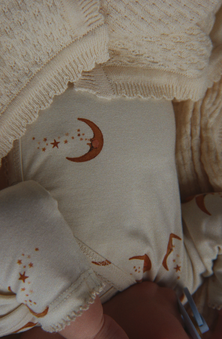 Konges Sløjd Newborn Bodysuit - Moon