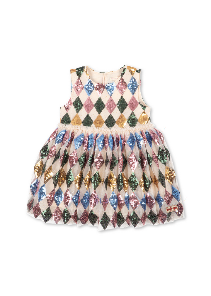 Konges Sløjd Yvonne Harlekin Dress - Sequin
