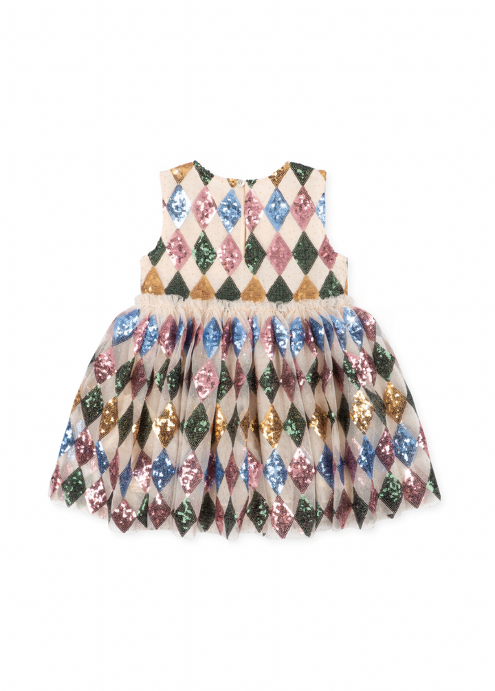 Konges Sløjd Yvonne Harlekin Dress - Sequin
