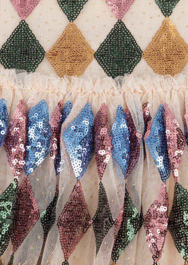 Konges Sløjd Yvonne Harlekin Dress - Sequin