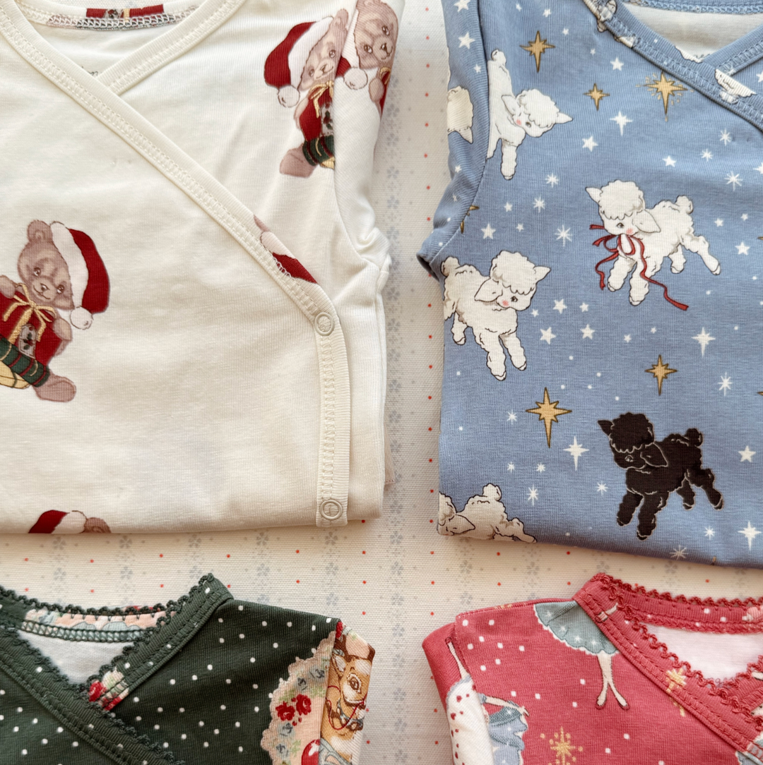 Konges Sløjd Basic Newborn Bodysuit and Legging Set - Sheepy