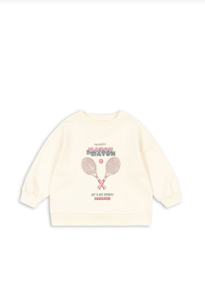 Konges Sløjd Loupy Lou Sweatshirt - Buttercream