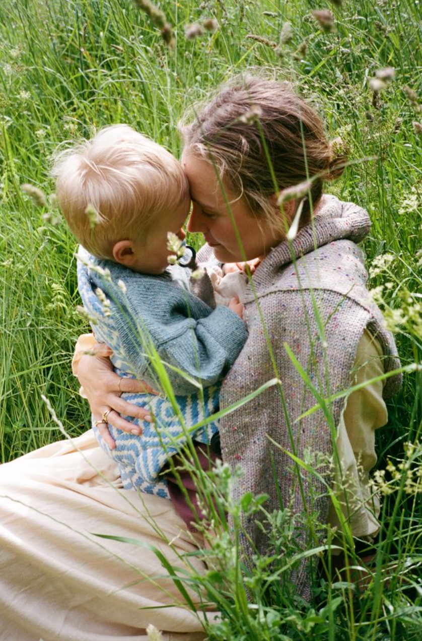 Moova Balance Baby Carrier - Blue Mosaic