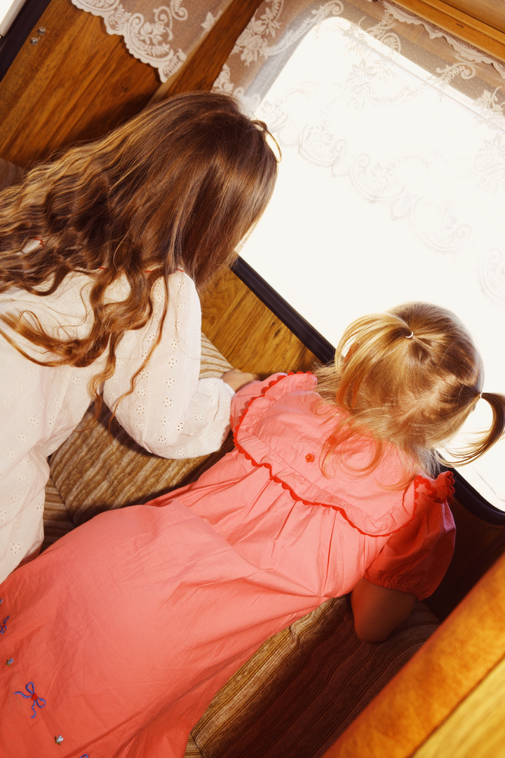 Flöss Rosa Dress - Dark Rose