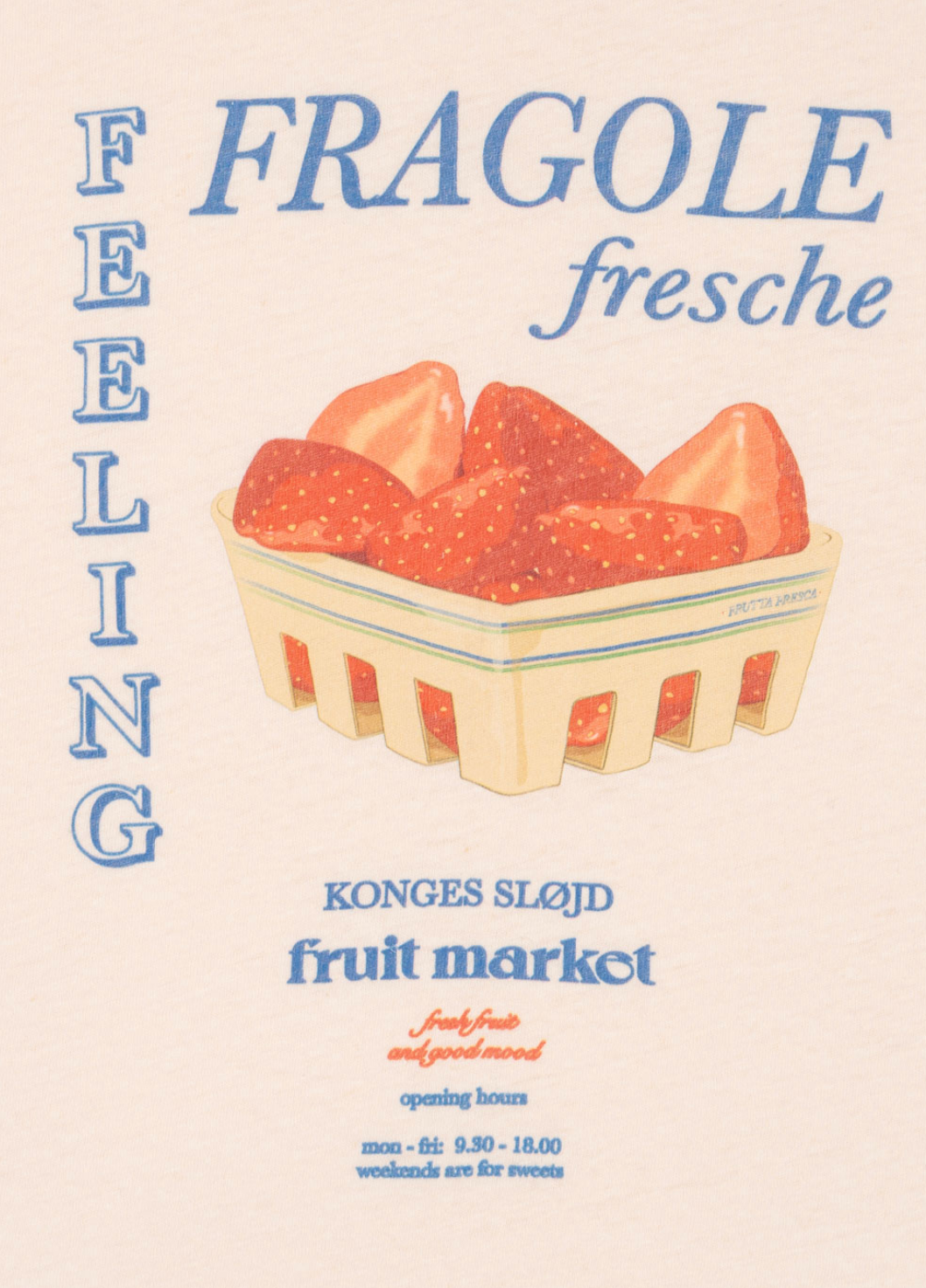 Konges Sløjd Era Tee - Creole Pink