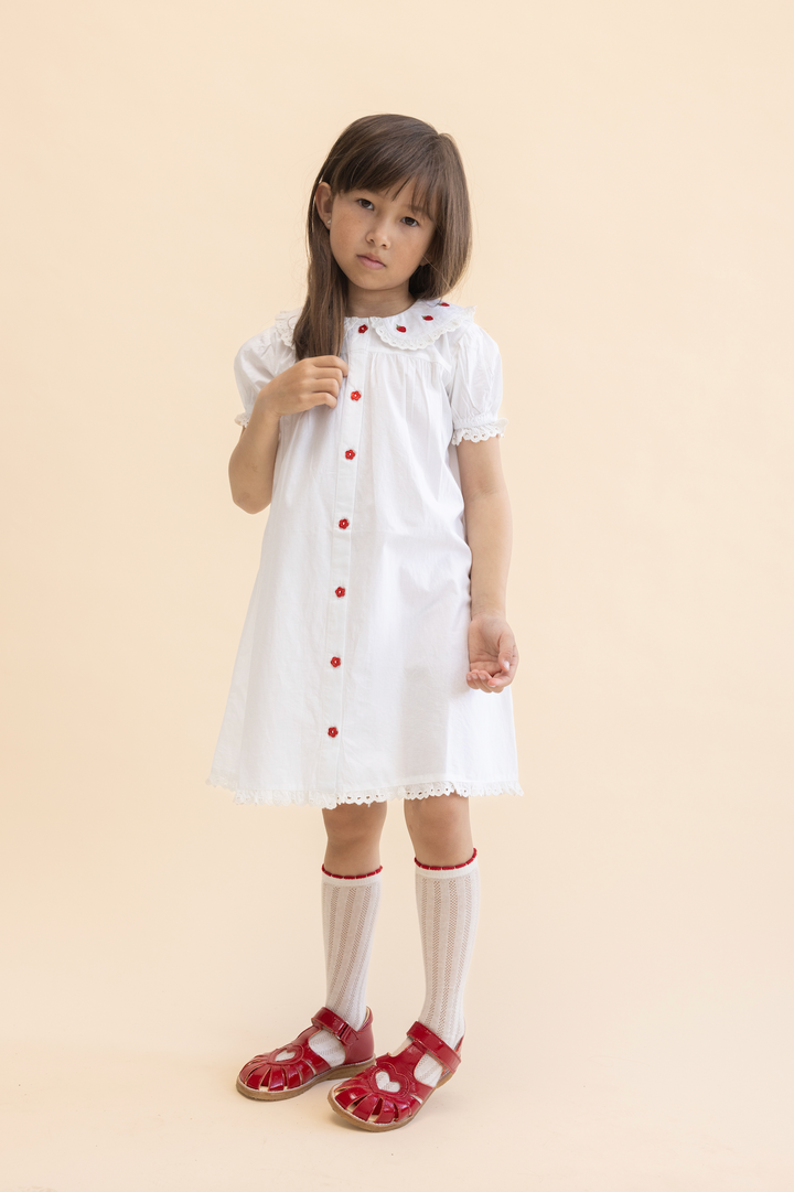 Flöss Aja Dress - White