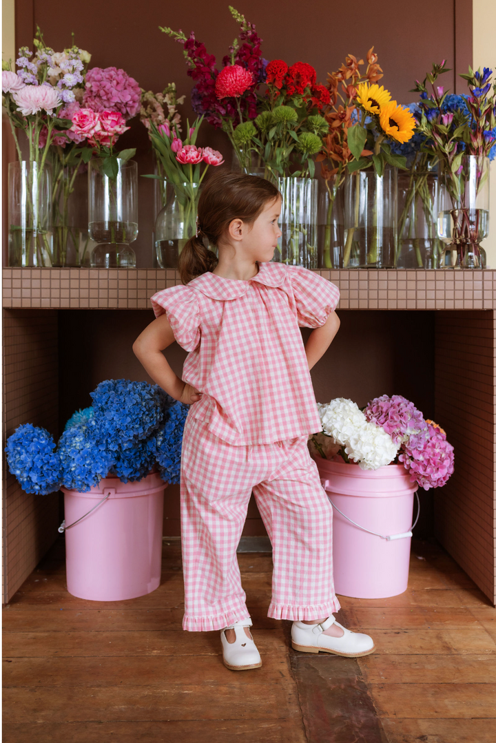 Elma Rudy Blouse - Posy Check