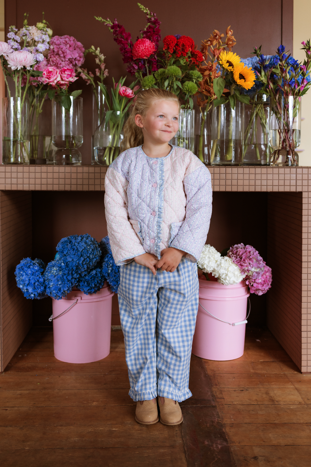 Elma Quincy Jacket - Floral Stripe