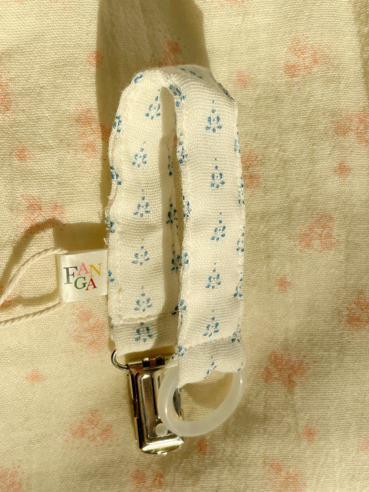 Konges Sløjd Fanga Fontana Ven Pacifier Strap - Punto Blu