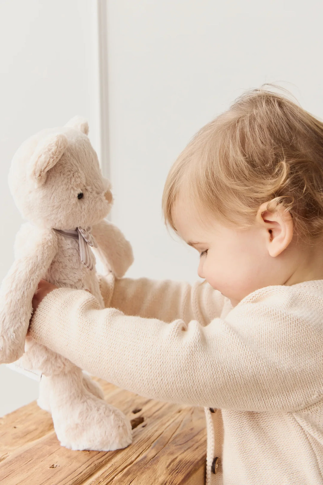 Jamie Kay Snuggle Bunnies - Georgie with Bow