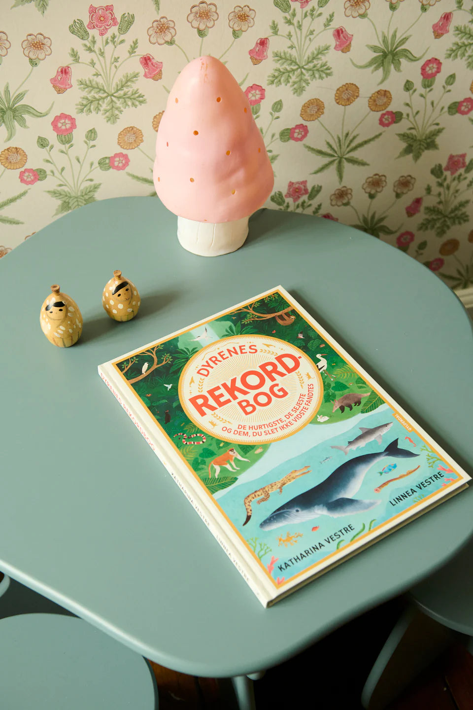 Egmont Toys Heico Lamp / Small Mushroom - Vintage Pink