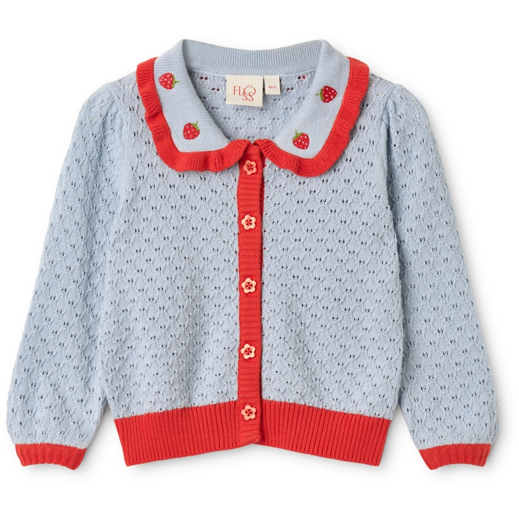 Flöss Sylvie Cardigan - Steel Blue