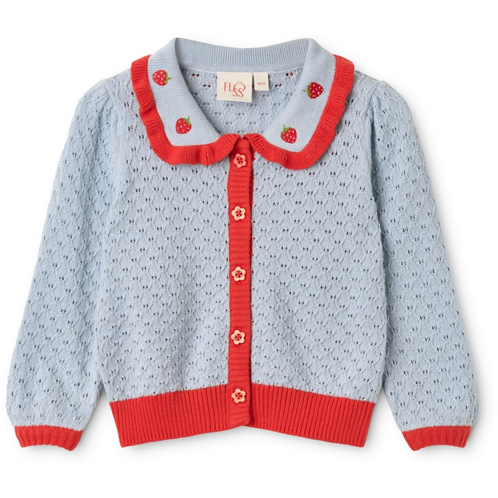 Flöss Sylvie Cardigan - Steel Blue