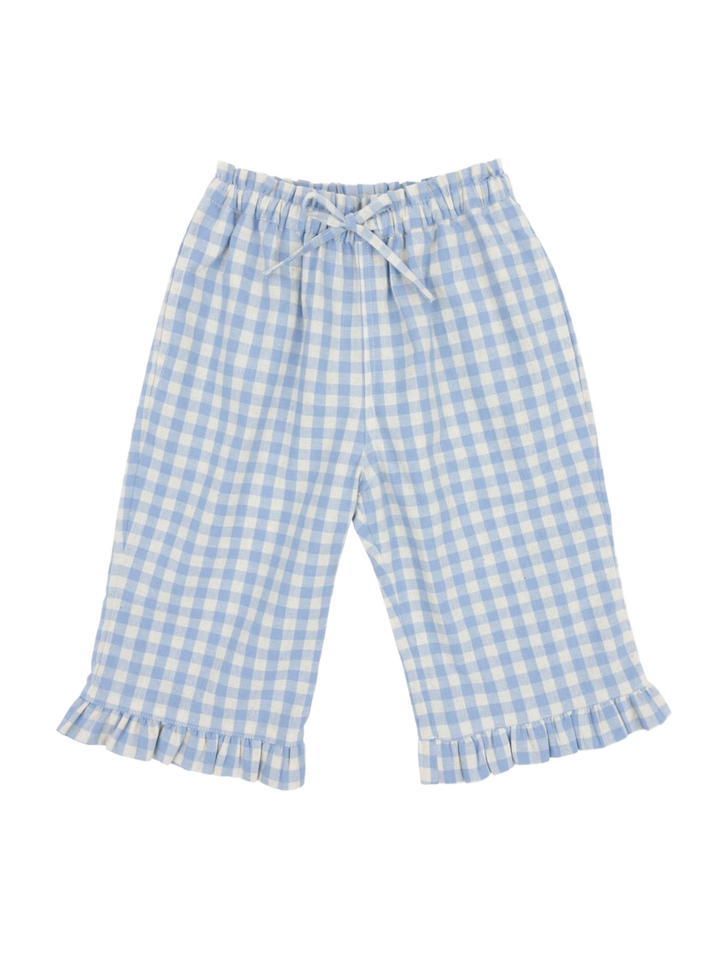 Elma Tillie Pants - Bluebell Check