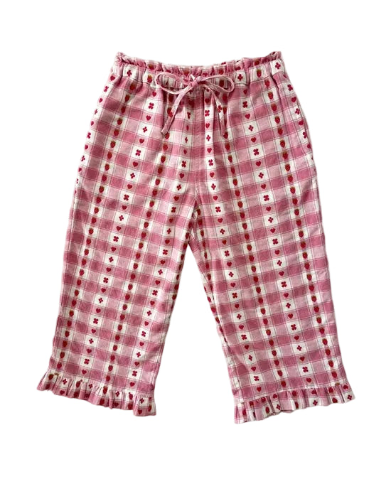 Elma Tillie Pants - Berry Checkers