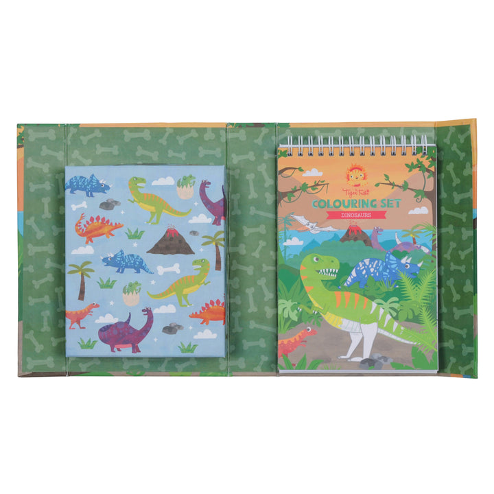 Tiger Tribe Colouring Set - Dinosaur