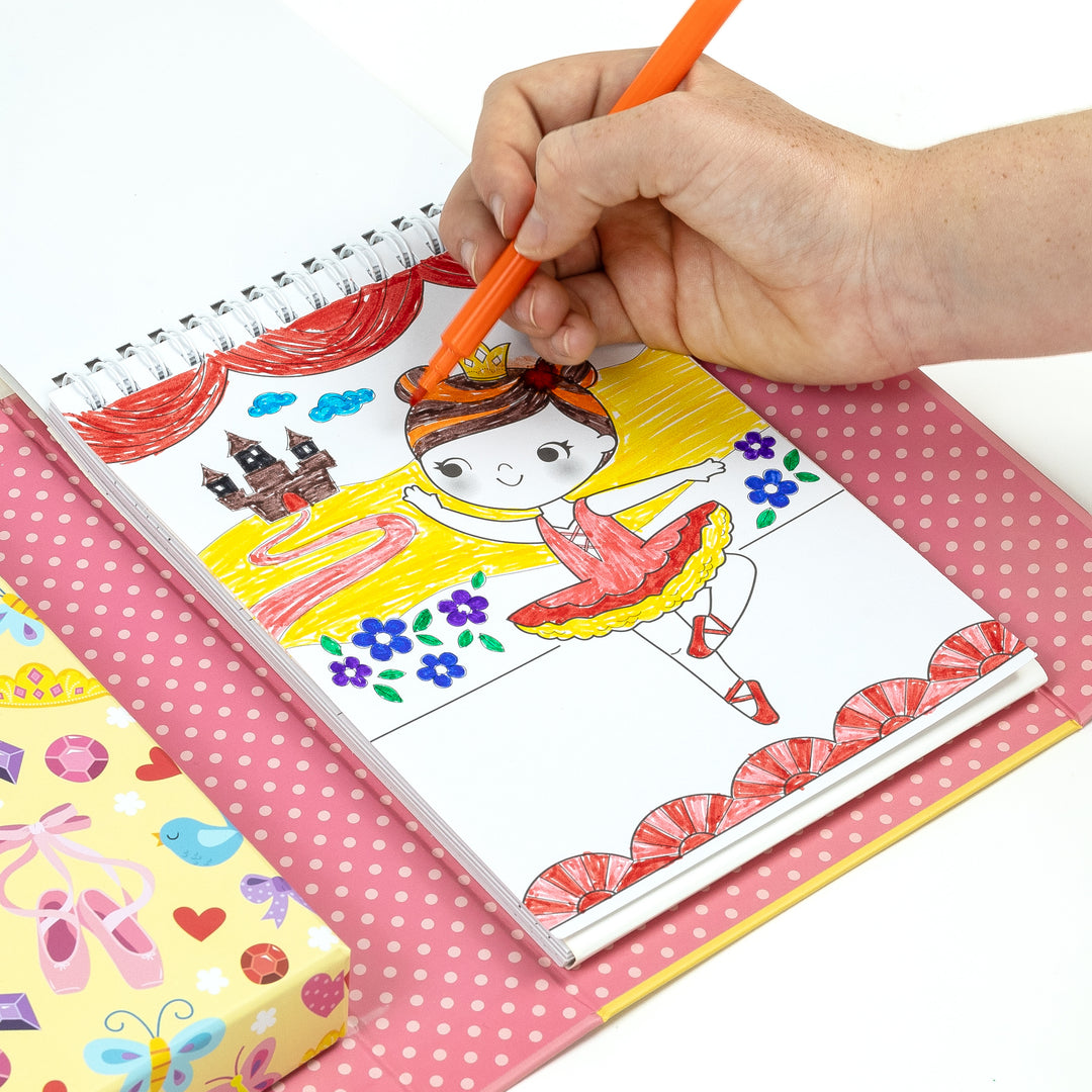 Tiger Tribe Colouring Set - Ballet