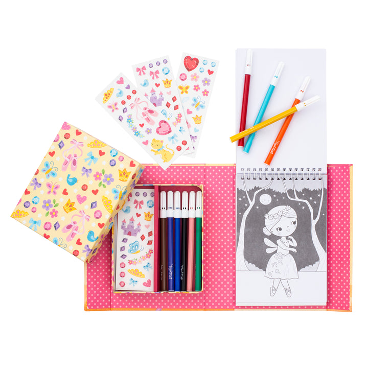 Tiger Tribe Colouring Set - Ballet