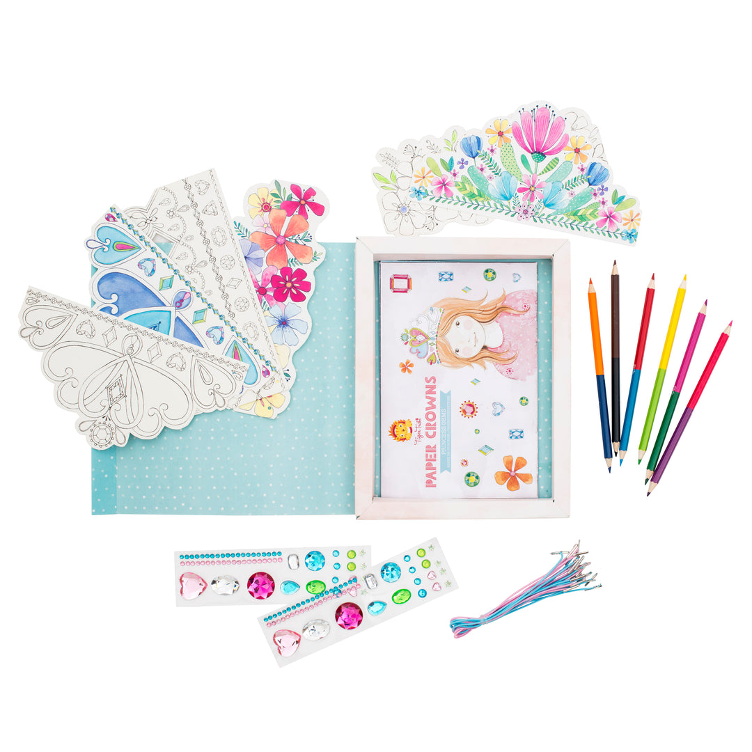 Tiger Tribe - Paper Crowns Princess Gems Kit