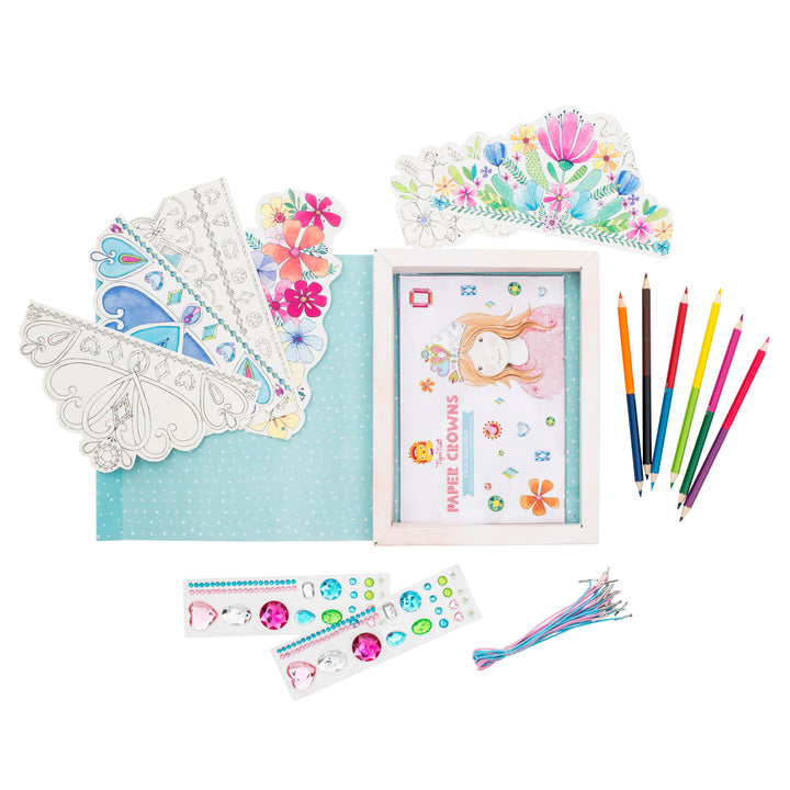 Tiger Tribe - Paper Crowns Princess Gems Kit