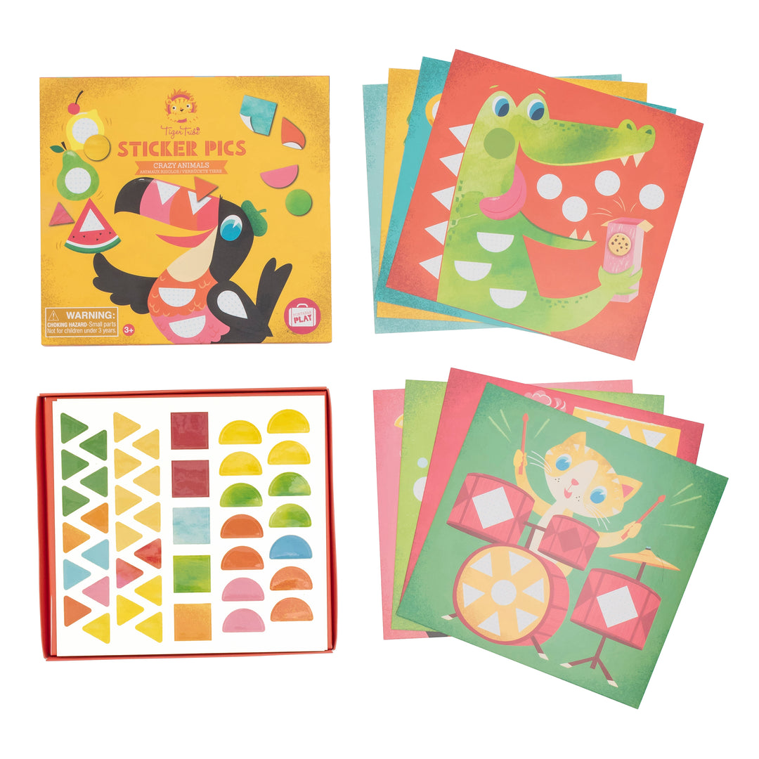 Tiger Tribe - Sticker Pics Crazy Animals