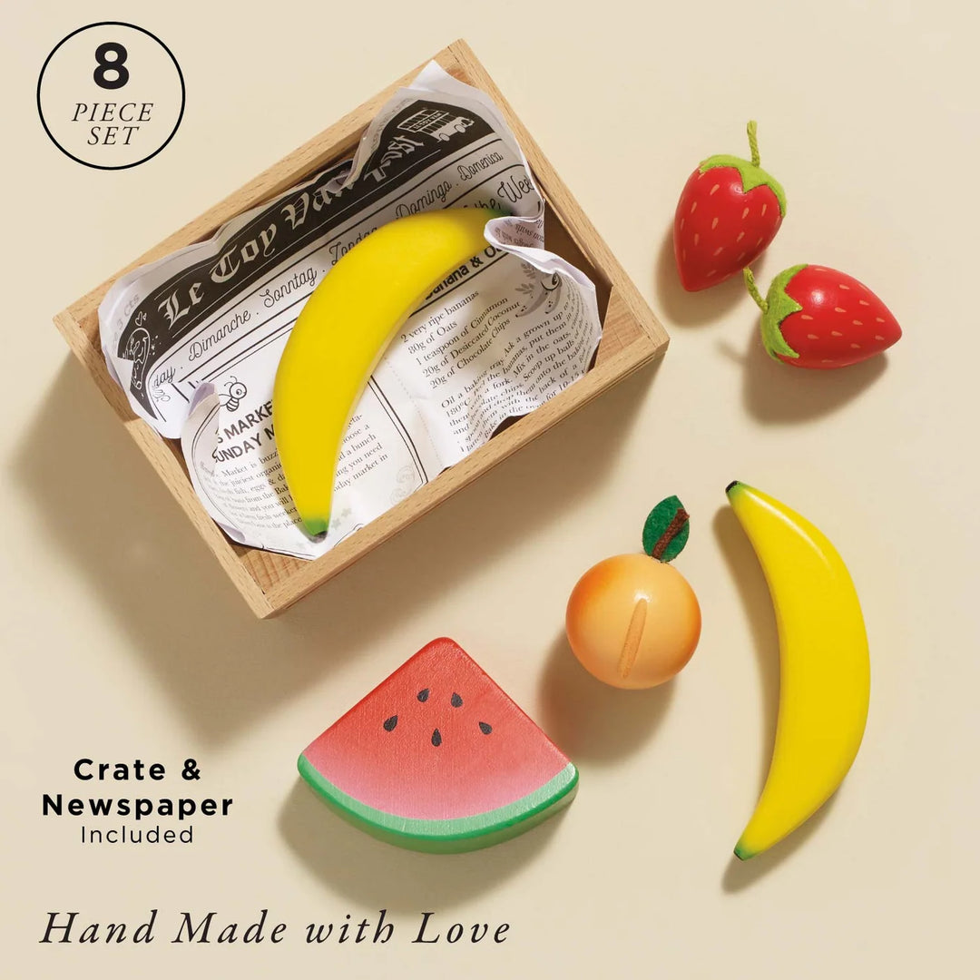 Le Toy Van Smoothie Fruits Market Crate