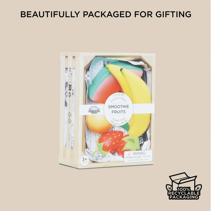 Le Toy Van Smoothie Fruits Market Crate