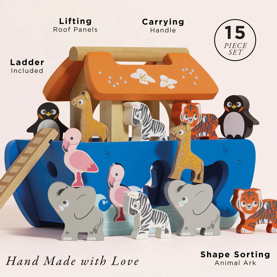 Le Toy Van Noahs Shape Sorter - Multi