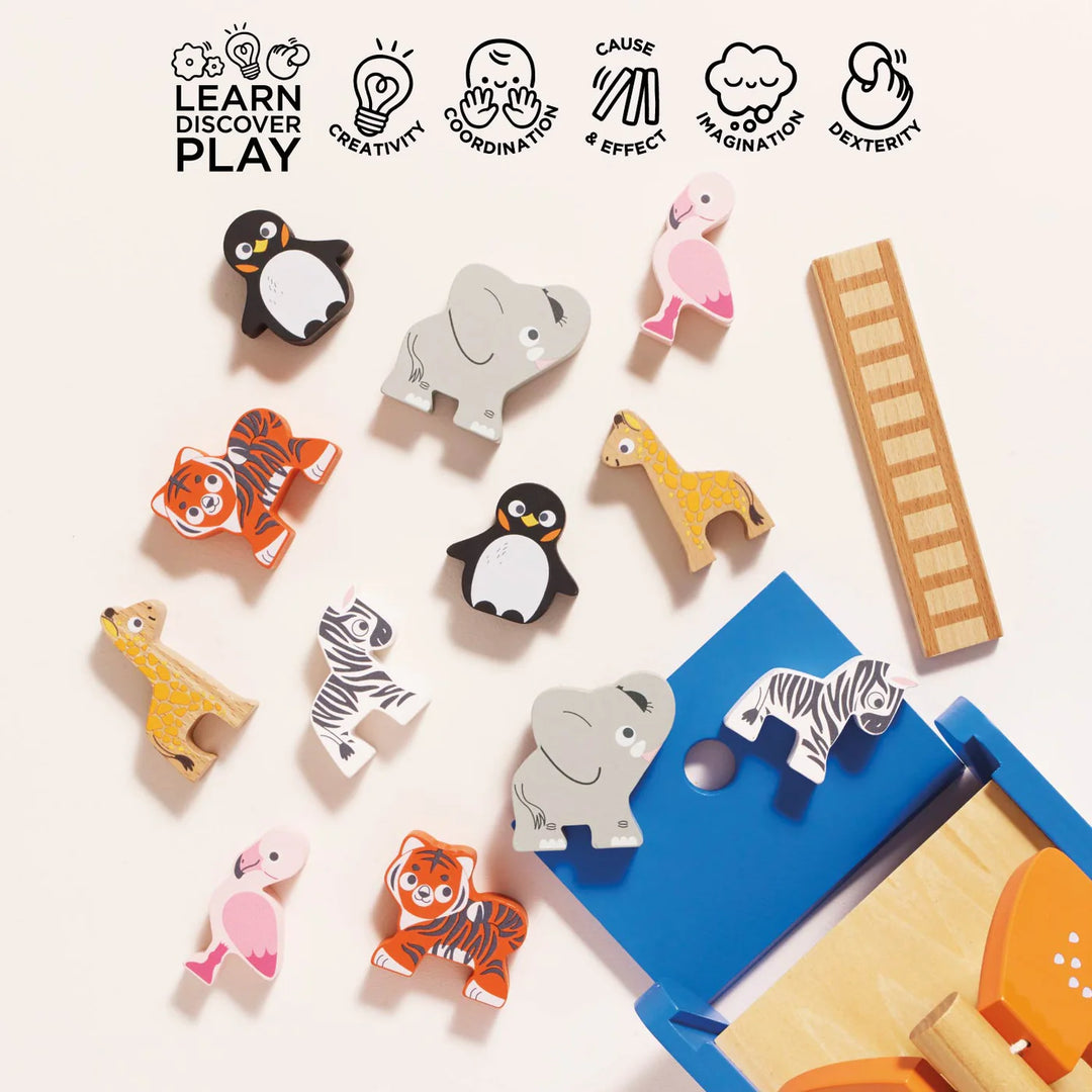 Le Toy Van Noahs Shape Sorter - Multi