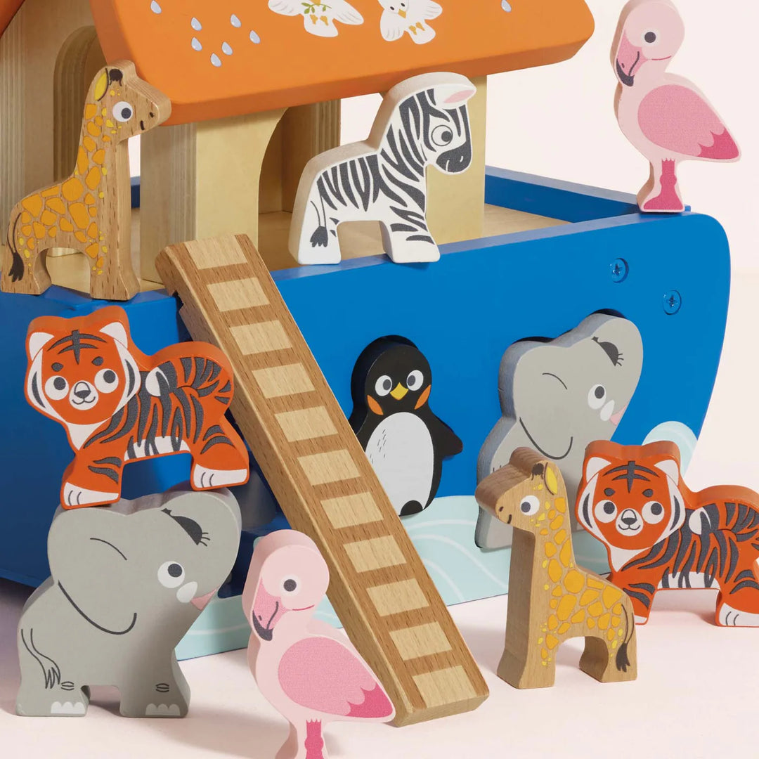 Le Toy Van Noahs Shape Sorter - Multi