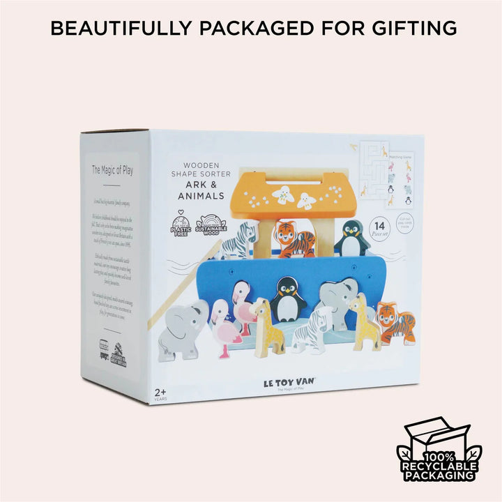 Le Toy Van Noahs Shape Sorter - Multi