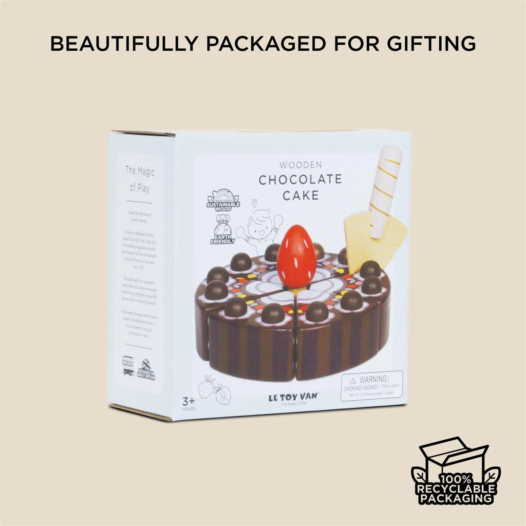Le Toy Van Chocolate Gateau Sliceable Cake