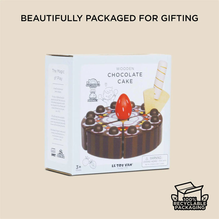 Le Toy Van Chocolate Gateau Sliceable Cake