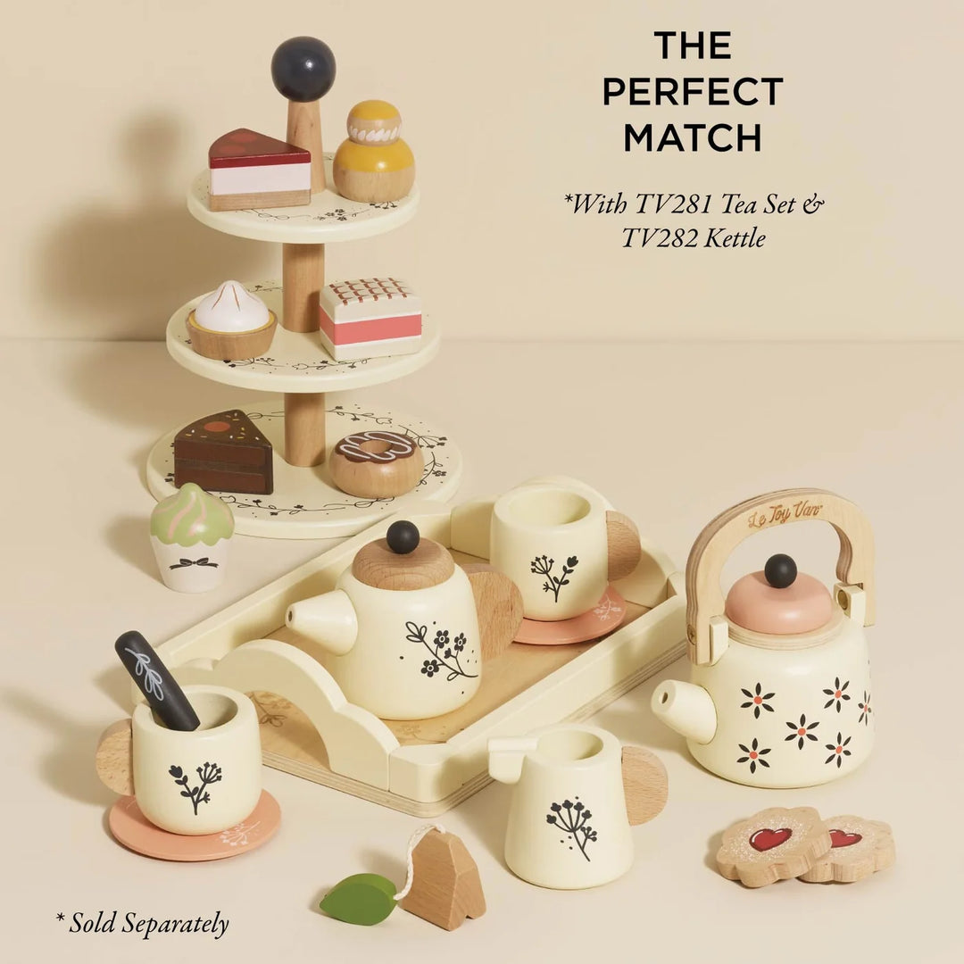 Le Toy Van - Three Tier Patisserie Cake Stand