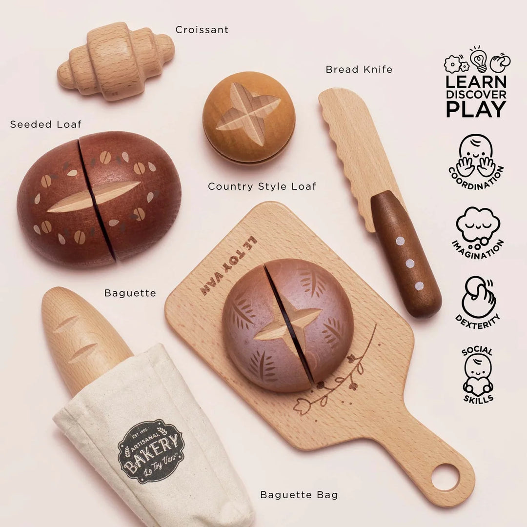 Le Toy Van Artisan Bread &amp; Knife Set