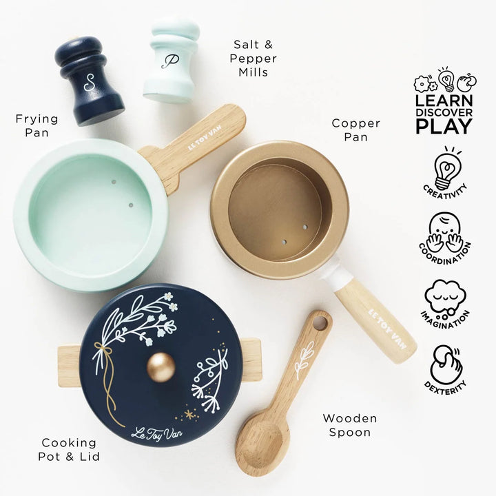 Le Toy Van Pots &amp; Pans Kitchen Accessories